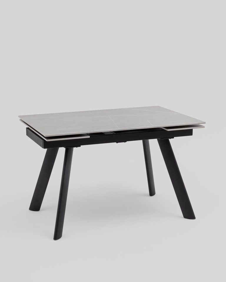 Фото №6  Стол Нэд 120-180/80/76 см столешница керамика Armani Grey