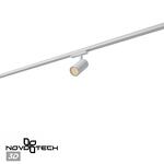 Превью фото №1  NOVOTECH 359583 PORT NT25 000 белый Светильник трехфазный трековый светодиодный IP20 LED 35W 3000K 220-240V HELIX