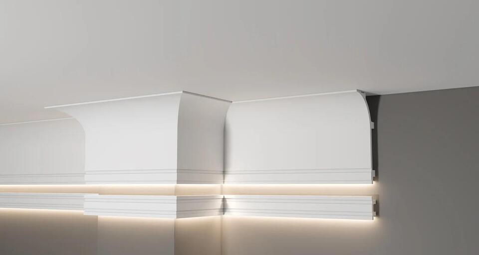 Фото №30  Карниз Decor-dizayn DD520/Карниз (140х70х2000мм)/6, шт
