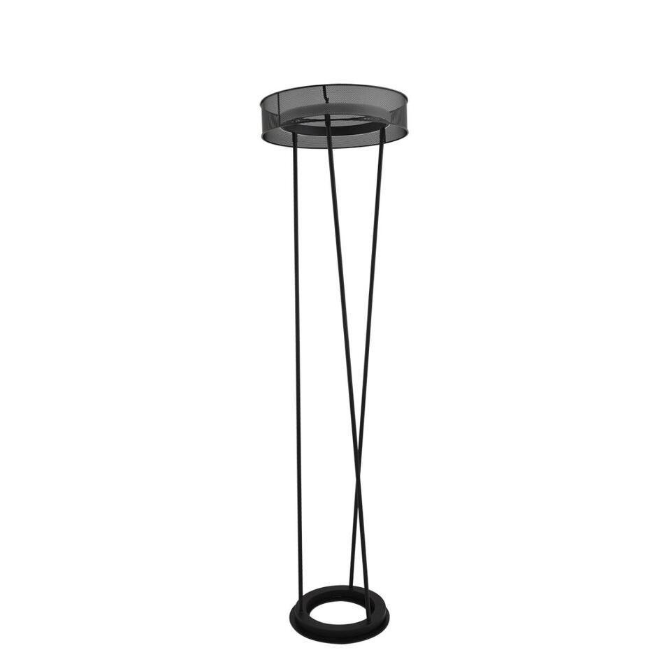 Фото №8  Торшер LUMION 8370/30FL LEDIO LN26 304 черный, металл/силикон Торшер LED 30W 3000/4000/6000K 220V ALVA