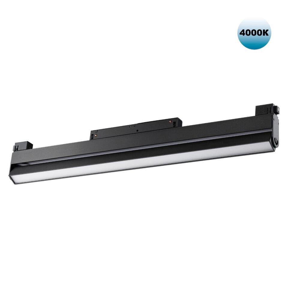 Фото №6  NOVOTECH 358541 SHINO NT21 158 черный Трековый светильник для низковольного шинопровода IP20 LED 4000K 24W 48V FLUM