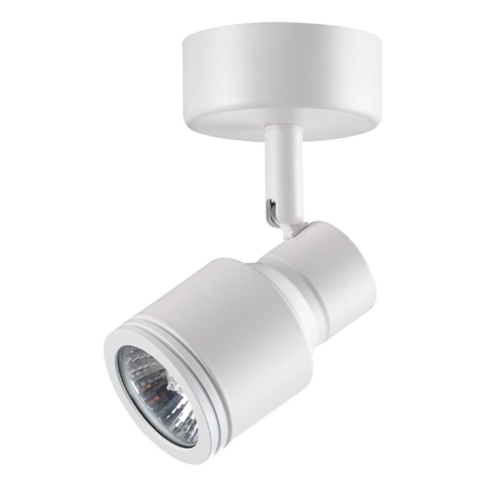 Фото №1  NOVOTECH 370396 OVER NT18 427 белый Накладной светильник IP20 GU10 50W 220V PIPE