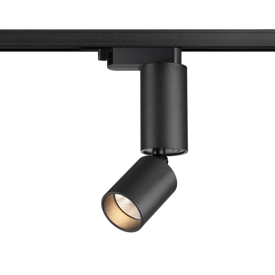 Фото №10  NOVOTECH 359319 PORT NT24 210 черный Светильник трековый однофазный трехжильный IP20 LED 5W 85-265V 3000K 600Лм TUBO