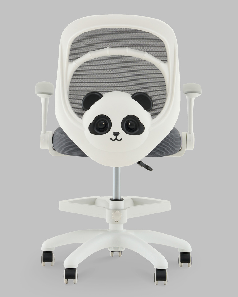 Фото №10  Кресло TopChairs Panda серый