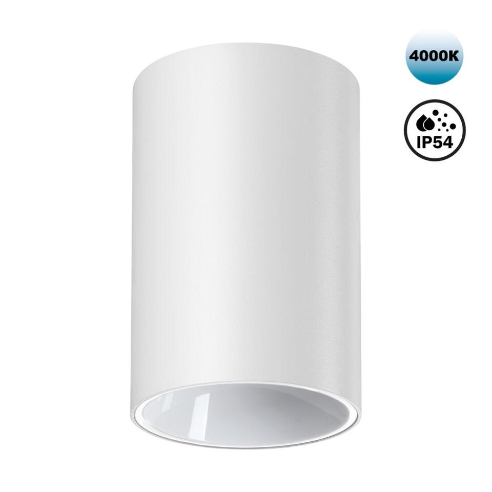 Фото №8  NOVOTECH 359417 OVER NT24 376 белый Светильник накладной влагозащищённый IP54 LED 10W 170-265V 4000К 830Лм RECTE