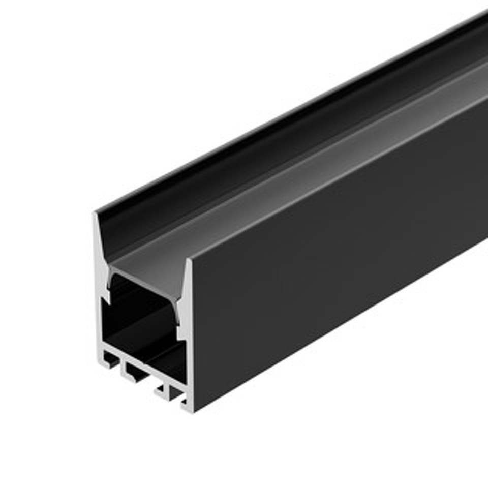 Фото №1  Arlight Профиль PDS-ZM-COMFY-2000 ANOD BLACK ( Алюминий)