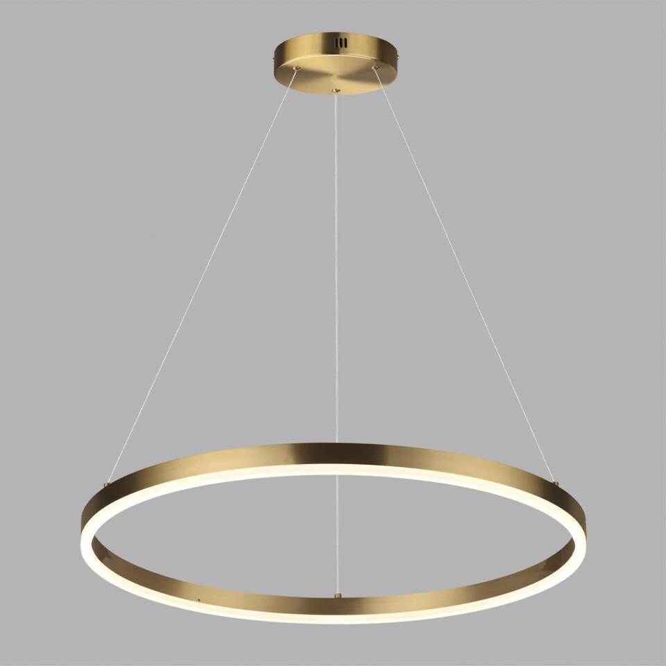 Фото №4  Подвесной светильник LUMION 6531/50L LEDIO LN26 263  латунь Светильник подвесной LED 50W  3000/4000/6000К 220V ECHO