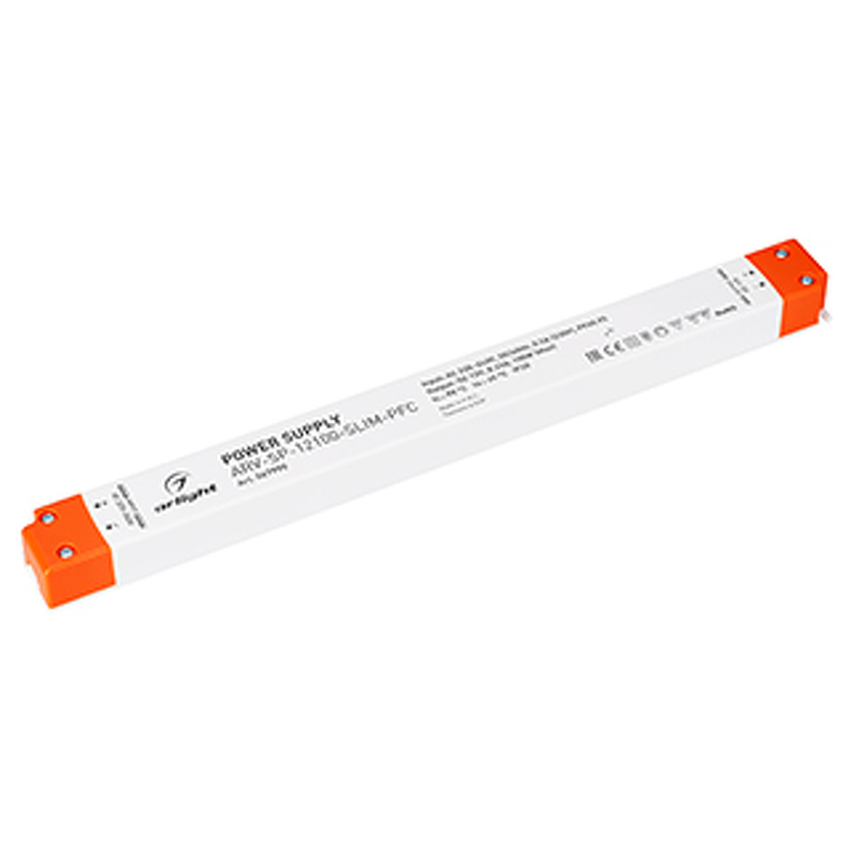 Фото №1  Arlight Блок питания ARV-SP-12100-SLIM-PFC (12V, 8.33A, 100W) ( IP20 Пластик, 5 лет)