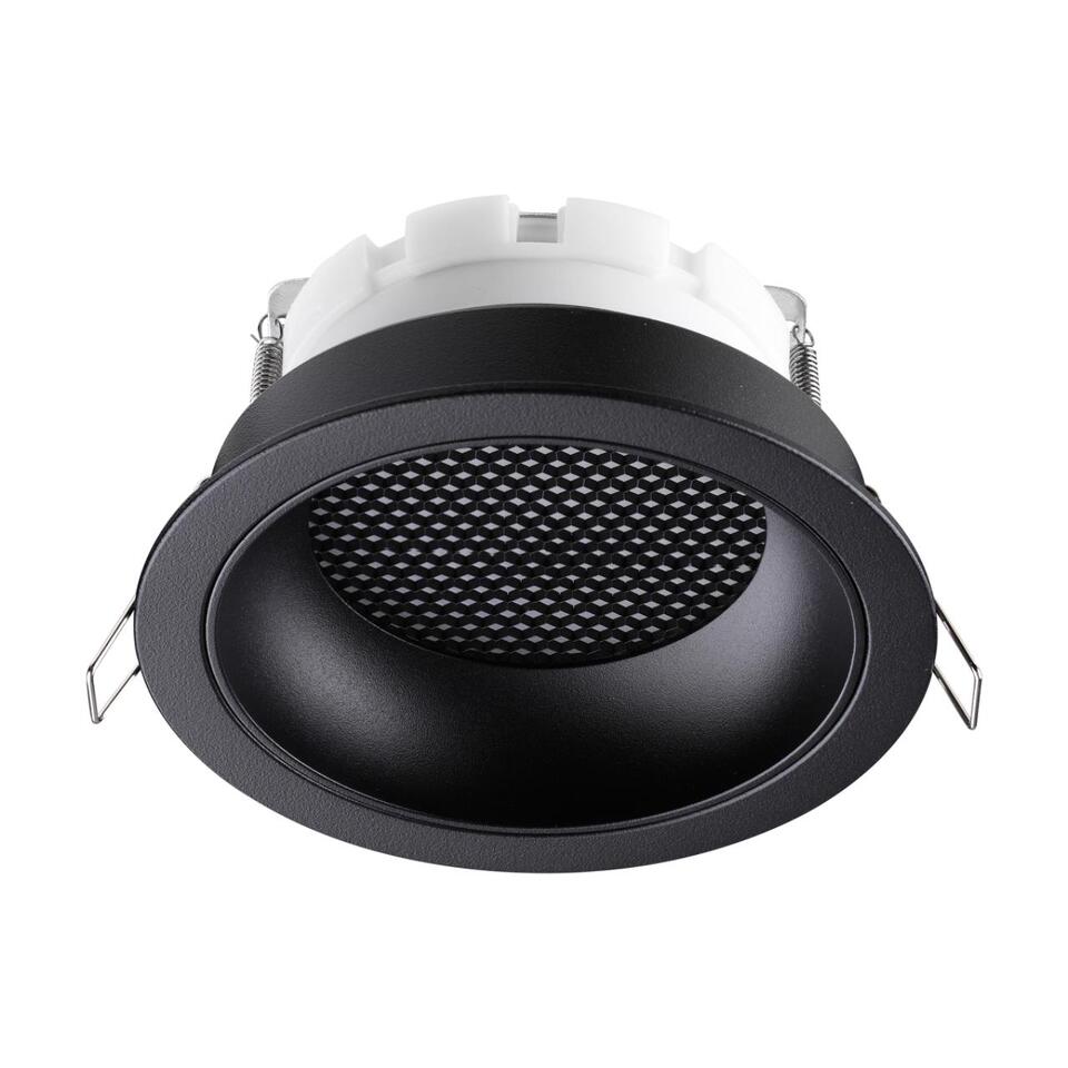 Фото №7  NOVOTECH 371004 WIR NT25 000 черный Светильник встраиваемый IP20 GX53 12W 220-240V GEMINI