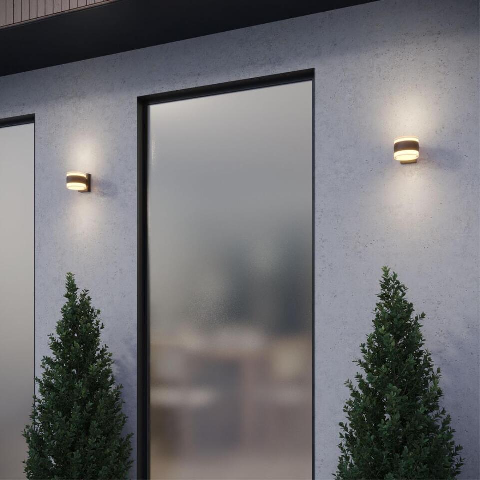 Фото №7  NOVOTECH 359720 STREET NT25 716 черный Светильник ландшафтный с переключателем цв. температуры IP65 LED 16W 100-240V 2700К/3200К/4000К ESTIMA