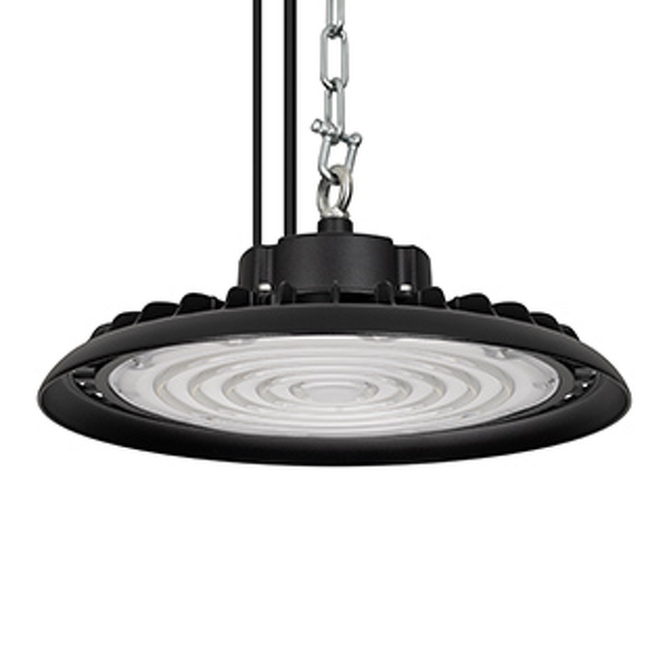 Фото №1  Arlight Светильник SP-ARIVA-DIM-R350-200W White5000 (BK, 90 deg, 230V, 0-10V) ( IP65 Металл, 5 лет)