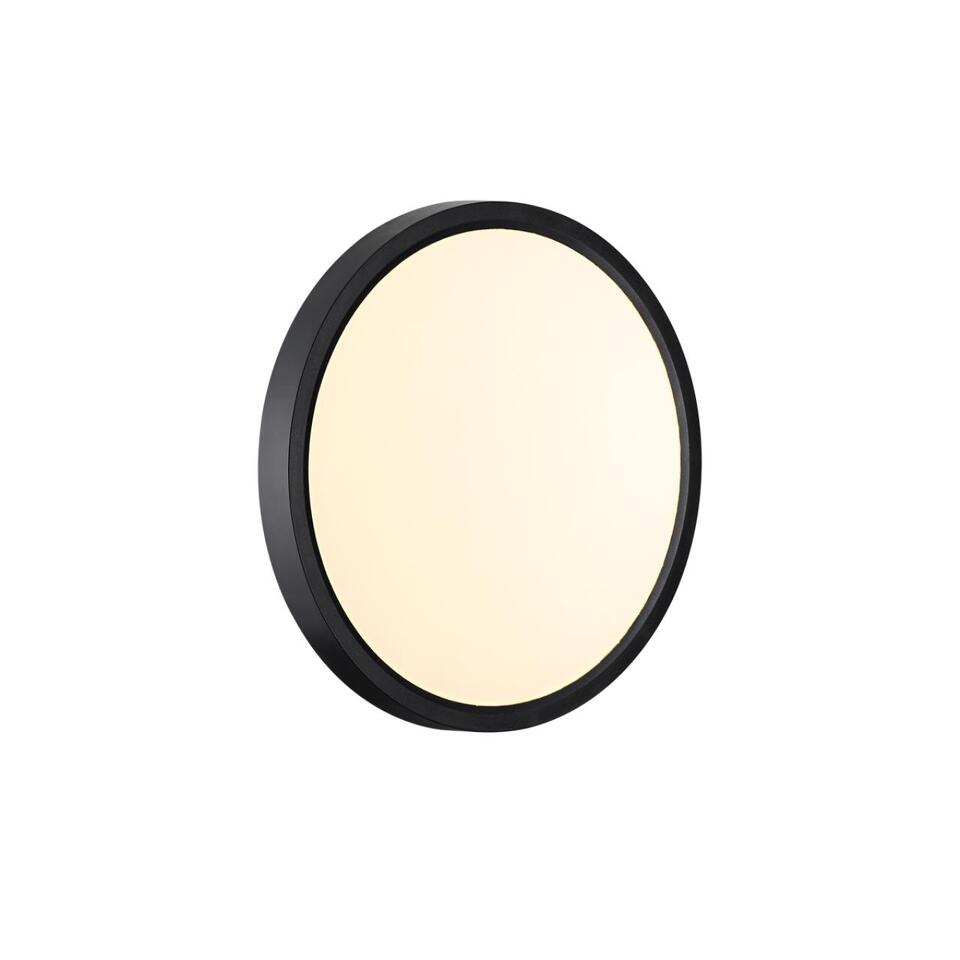 Фото №12  SONEX 7660/18L MITRA LED SN 554 Светильник пластик/белый/черный LED 18Вт 3000/4000K D230 IP40 ALFA BLACK