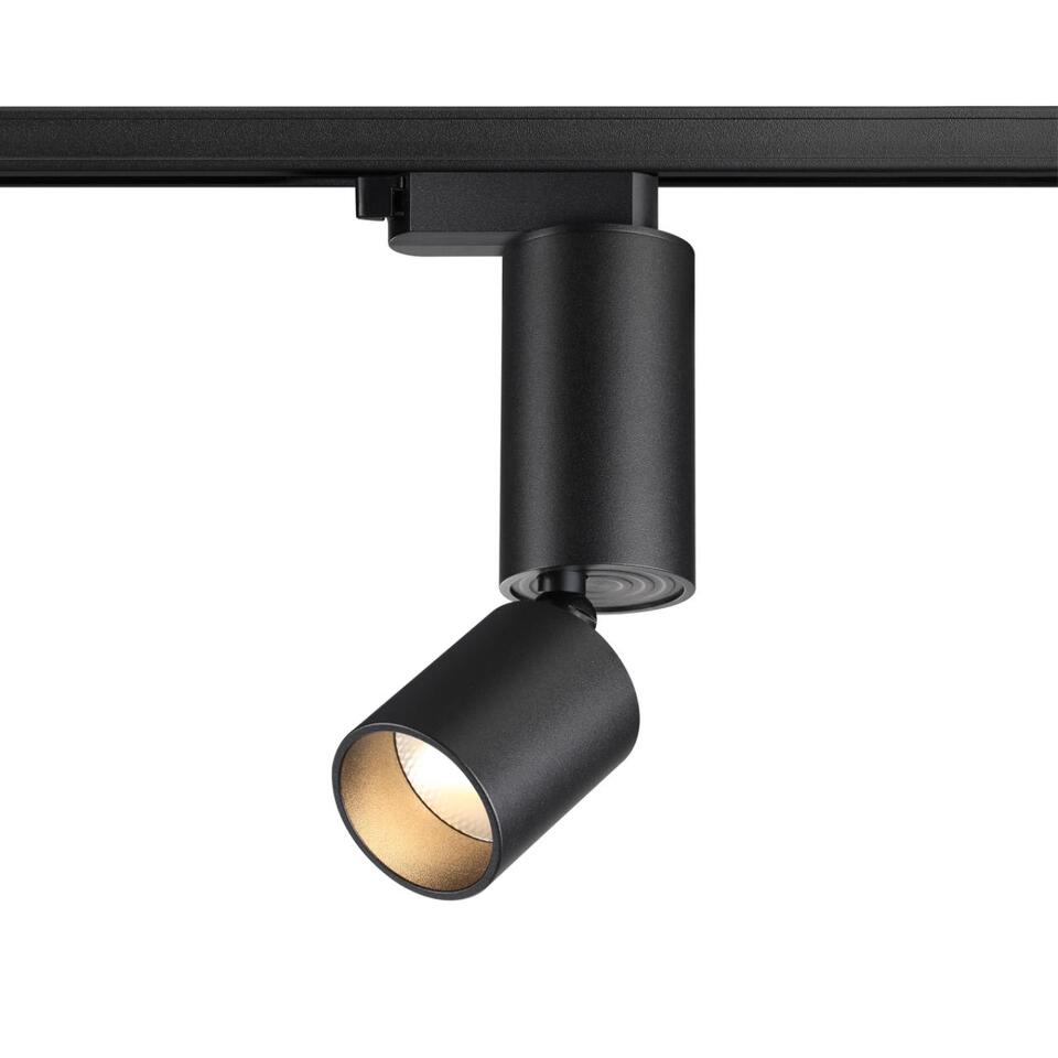 Фото №10  NOVOTECH 359321 PORT NT24 210 черный Светильник трековый однофазный трехжильный IP20 LED 10W 85-265V 3000K 1100Лм TUBO