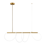 Превью фото №2  Подвесной светильник 10388P/A Brass Подвесной светильник LOFT IT Thread