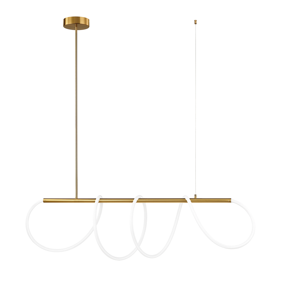 Фото №8  Подвесной светильник 10388P/A Brass Подвесной светильник LOFT IT Thread