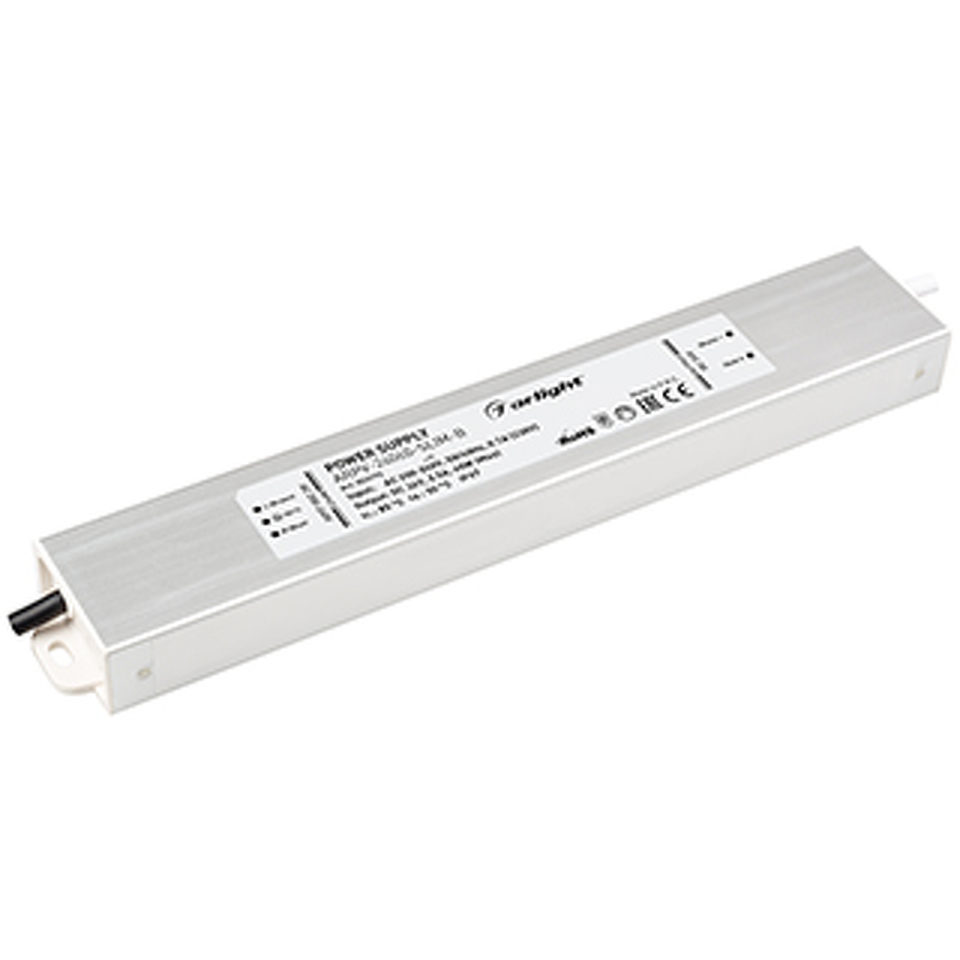 Фото №1  Arlight Блок питания ARPV-24060-SLIM-B (24V, 2.5A, 60W) ( IP67 Металл, 3 года)