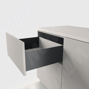 Фото PULSE ЛС БОКС Комплект ящика 500 мм, Н173, с толкателем, черный, LS BOX (LT173500BL)