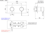 Превью фото №2  Смеситель для душа Remer Metrica MC92ZDO, золото глянцевое
