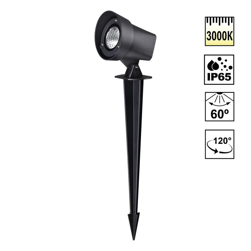 Фото №4  NOVOTECH 359529 STREET NT25 черный Светильник ландшафтный светодиодный грунтовый IP65 LED 13W 110-240V 1040Лм 3000К LANDSCAPE
