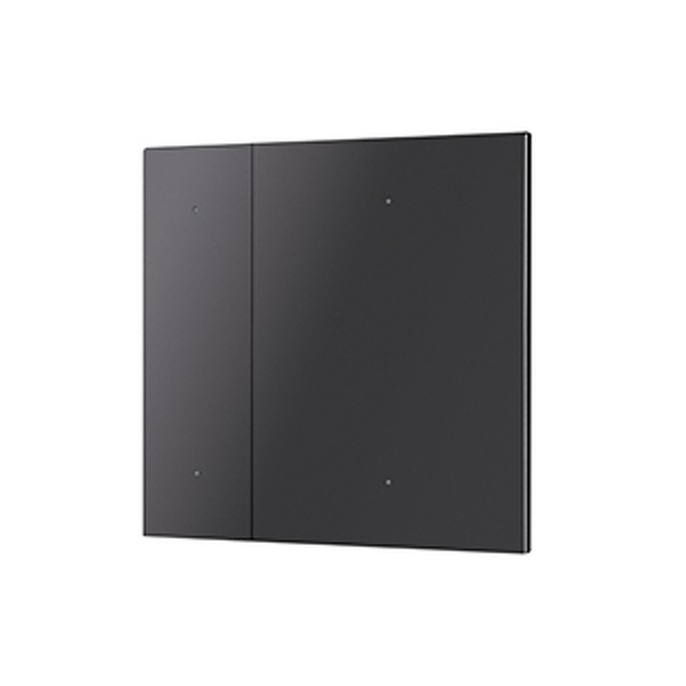 Фото №1  IARL INTELLIGENT ARLIGHT Накладка панели KNX-23-2G-SUF Dark Grey (Backlight) ( IP20 Металл, 2 года)