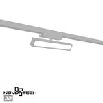 Превью фото №1  NOVOTECH 359775 PORT NT25 242 белый Светильник однофазный двухжильный трековый с переключ. цв. температуры IP20 LED 18W 180-265V 2700К/3200К/4000К STRATUS