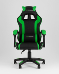Превью фото №3  Кресло спортивное TopChairs Shadow черно-зеленый