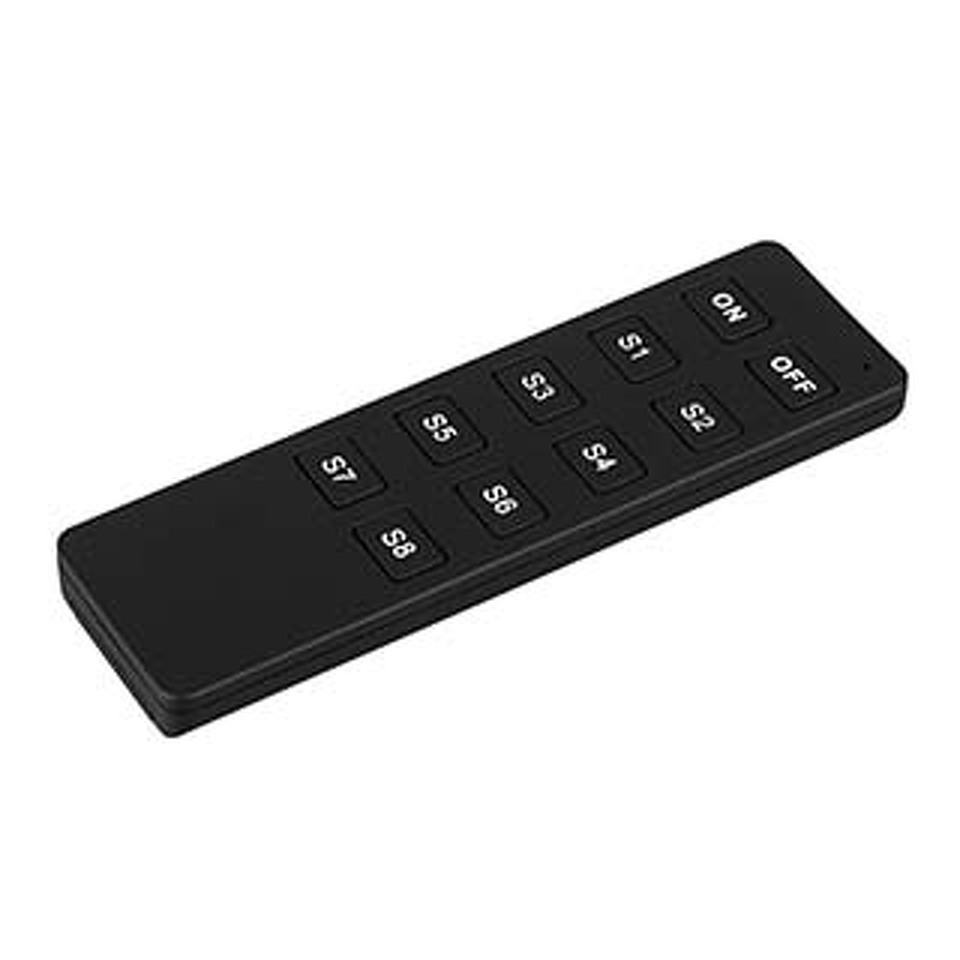 Фото №1  IARL INTELLIGENT ARLIGHT Пульт SMART-801-22-8SC-MULTI Black (3V, 2.4G) ( IP20 Пластик, 5 лет)