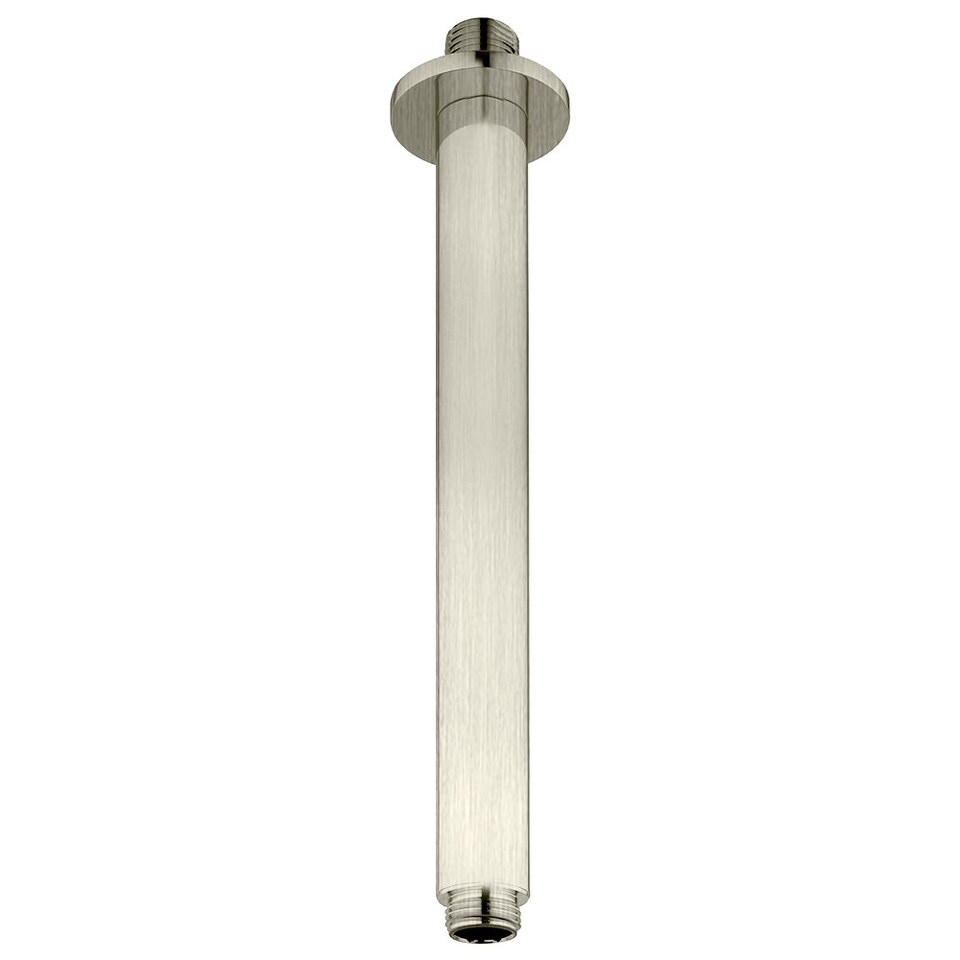 Фото №2  BD010BXX AQUAelite Pop потолочный кронштейн для верхнего душа из латуни, 300 мм Никель шлифованный, 07Q