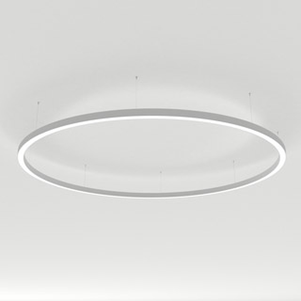 Фото №1  Подвесной светильник Arlight Светильник SP-LINE-HANG-ARC-O3535-D1500-102W Day4000 (WHITE, 230V) ( Металл)