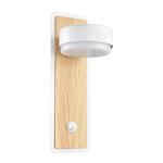 Превью фото №2  LUMION 8263/1W COMFI LN26 432 металл, белый/дерево Бра GX53 LED 1*7W 220V LELAND