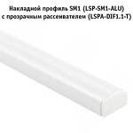 Превью фото №4  PULSE Заглушка торцевая для SM1, белая (LSPA-CAP-SM1-WT)