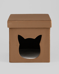 Превью фото №4  Пуф складной с ящиком Store Pet коричневый