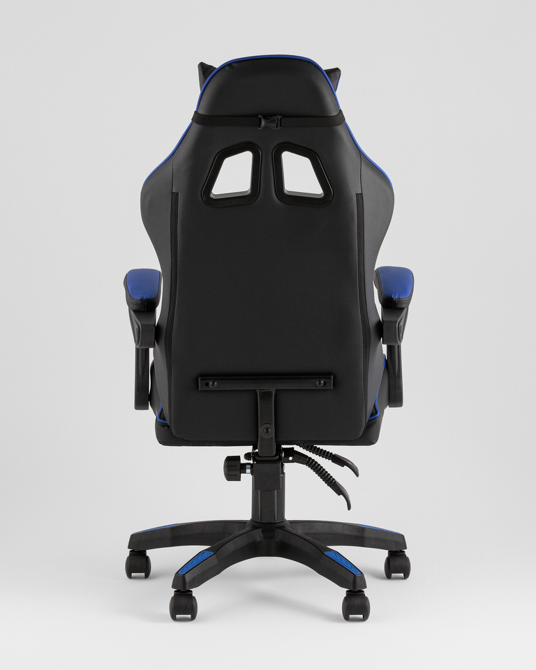 Фото №10  Кресло спортивное TopChairs Shadow черно-синий