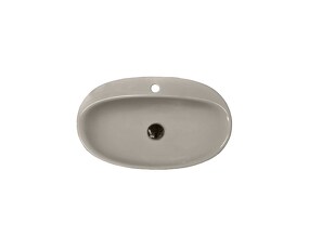 Фото 41042 Althea Star раковина накладная 65x39,5 см Матовый бетон Plus-Ton®