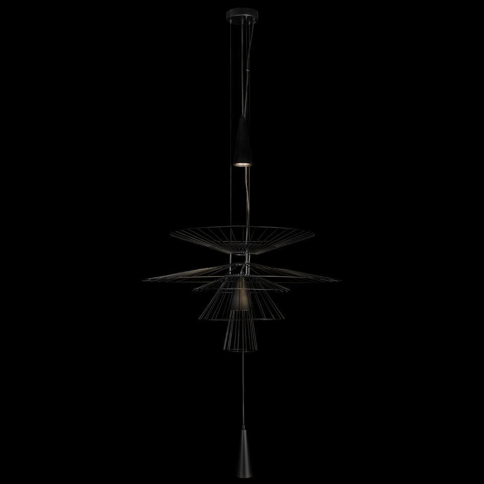 Фото №7  Подвесной светильник 10141/600 Black Подвесной светильник LOFT IT Star