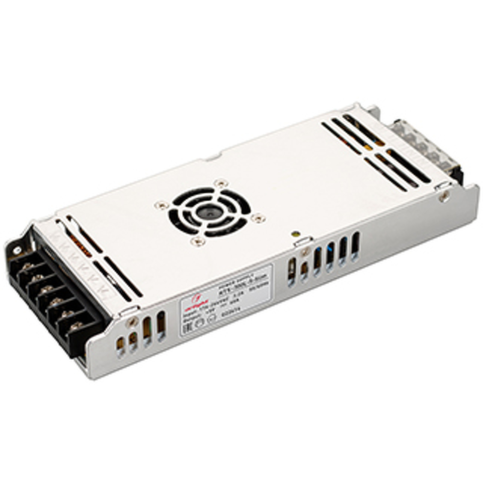 Фото №1  Arlight Блок питания HTS-300L-5-Slim (5V, 60A, 300W) ( IP20 Сетка, 3 года)