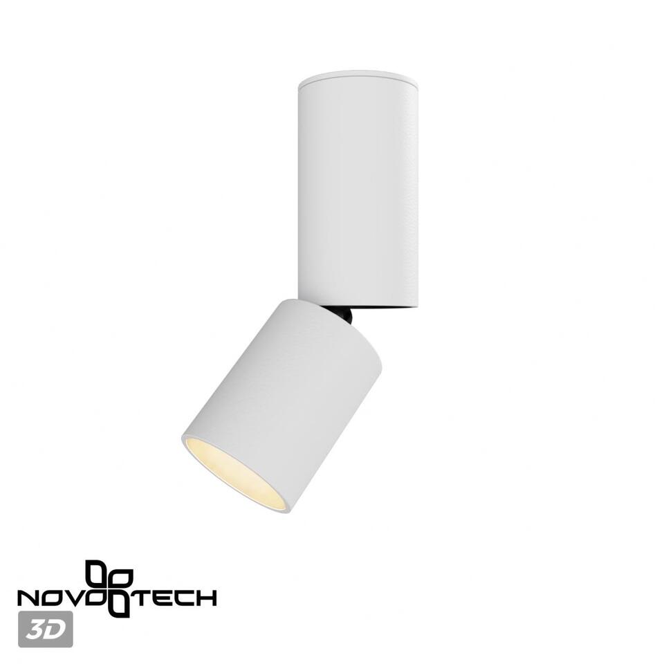 Фото №8  NOVOTECH 359314 OVER NT24 370 белый Светильник накладной светодиодный IP20 LED 5W 85-265V 3000K 600Лм TUBO