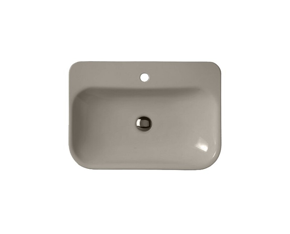 Фото №4  Раковина 41845 Althea Diva раковина накладная / подвесная 65x46 см  Матовый бетон Plus-Ton®