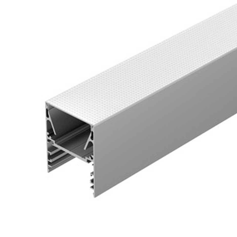 Фото №1  Arlight Профиль с экраном ALU-LINE-DUO-2000 ANOD+OPAL ( Алюминий)
