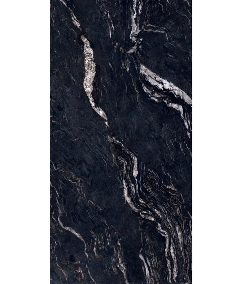 Фото №12  Плитка ABK Керамическая плитка SENSI GEMS TITANIUM BLACK LUX+ RET 60X120