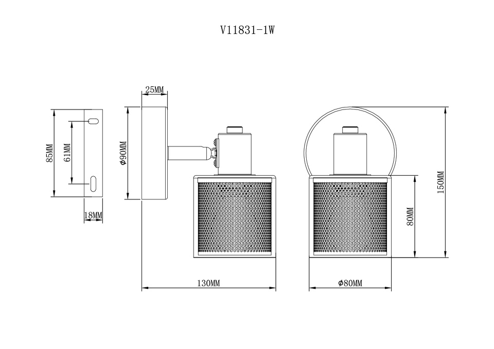 Фото №9  Спот Moderli V11831-1W Suspent
