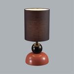 Превью фото №5  Настольная лампа LUMION 8127/1T COMFI LN26 509 коричневый/черный, керамика/текстиль Настольная лампа E27 1*60W 220V OVONA