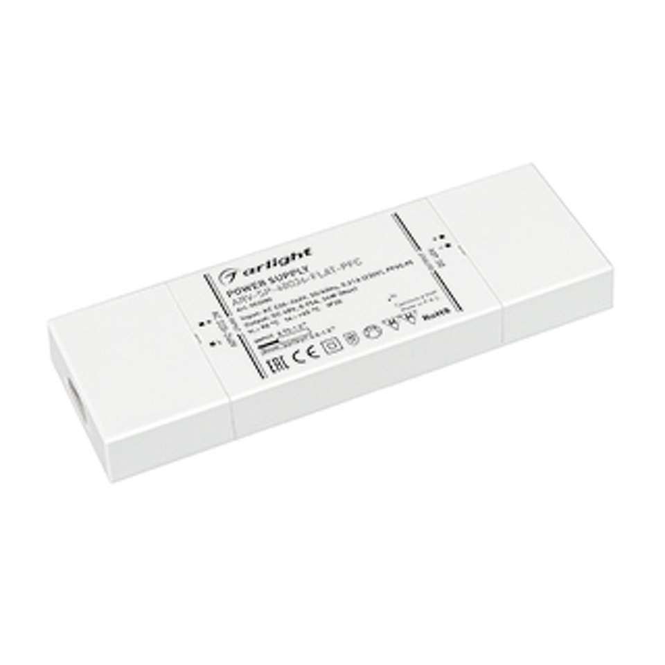 Фото №1  Arlight Блок питания ARV-SP-48036-FLAT-PFC (48V, 0.75A, 36W) ( IP20 Пластик, 5 лет)