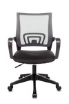 Превью фото №5  Кресло Кресло офисное TopChairs ST-Basic сетка/ткань темно-серый