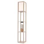 Превью фото №2  Торшер LUMION 8091/1F COMFI LN26 459 дерево/белый, дерево/текстиль Торшер Е27 1*60W 220V PRACTIC