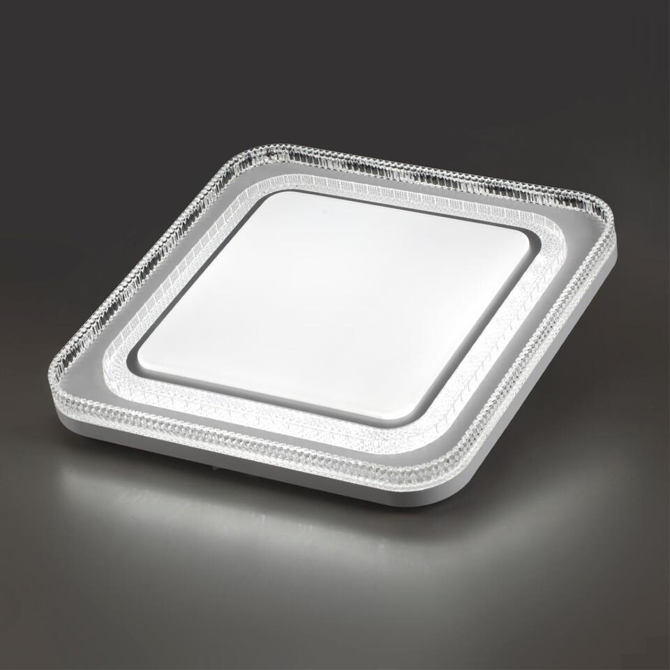 Фото №8  SONEX 7685/EL MARON SN 181 Светильник пластик/серебристый LED 70Вт 3000-6000K 490х490 IP43 пульт ДУ SUZY SILVER