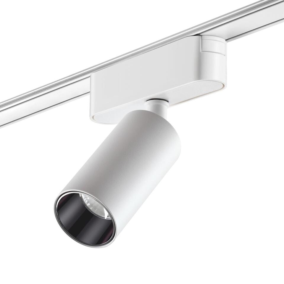 Фото №6  NOVOTECH 359255 SHINO NT23 185 белый Трековый светильник для низковольтного шинопровода IP20 LED 12W 48V 1080Лм 3000К SMAL