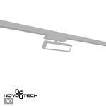 Превью фото №1  NOVOTECH 359774 PORT NT25 242 белый Светильник однофазный двухжильный трековый с переключ. цв. температуры IP20 LED 12W 180-265V 2700К/3200К/4000К STRATUS