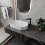 Превью фото №4  Teymi Смеситель для раковины Lori высокий, графит матовый T10261