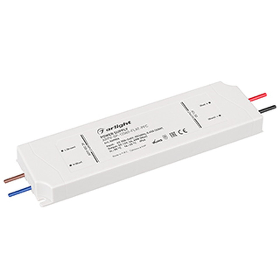 Фото №1  Arlight Блок питания ARPV-SP-12060-FLAT-PFC (12V, 5A, 60W) ( IP44 Пластик, 5 лет)